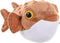 Wild Republic Pufferfish, Cuddlekins Mini, Stuffed Animal, 8 Inches, Gift for Kids,