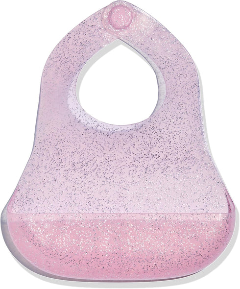 Magnetic Silicone Baby Bib Waterproof, Dishwasher Safe, BPA Free Food-Grade, Feeding Bib