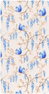 miaozhen Cotton Crib Sheets for Baby Boys Girls Soft Squirrel Willow Off White