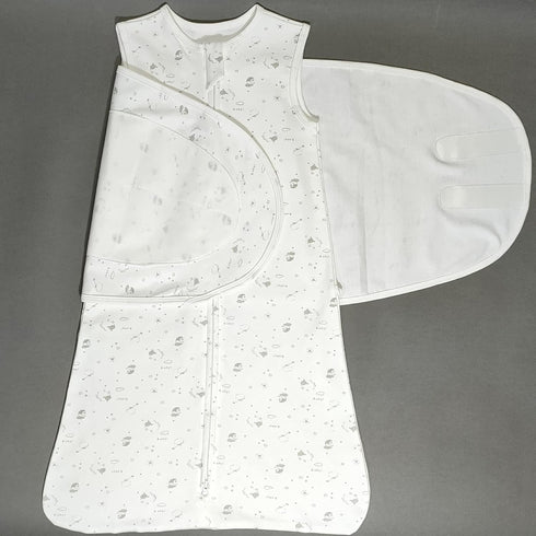 3-Ways 4 3-9 Swaddle Sack for Baby Sheep Pattern Adjustable Swaddling Sleeping Bag Cotton Wearable Blanket for Newborn