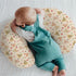 Watercolor Pizza Party Baby Nursing Pillow Covers for Boy Girl Cute Pizzas Plants Nursing Slipcovers for Breastfeeding