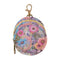 YETTASBIN Watercolor Floral Portable Pacifier Holder Case with Metal Hook Buckle & Zipper