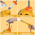 Kids Clean Car Washer Toys with Scraper, Sponge, and Towel - Pretend Play Car Wash Gun for Boys and Girls Gift