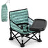 Toddler Booster Seat for Dining Table & Kitchen Chair - Portable Foldable