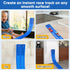 Cieex 16.5 Set 4 4 Flexible Race Track for Kids, Ft Flex Track with Cars & Suction Cups | Roll Up Race Car Track