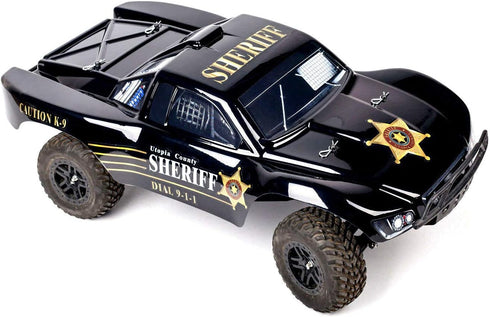 SummitLink Custom Body Police Style Replacement for 1/10 Scale RC Car or Truck (Truck not Included) SS-PO-02