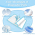 CACASO 100 Pack Pads,18 x24 Disposable Changing in in Baby Disposable Underpads,Absorbent Incontinence Pee