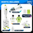 3-5-7 2 AuntyFey Space Rocket Ship Toys for Kids, Space Toys Shuttle for Kids with Astronaut Figures, Spaceship