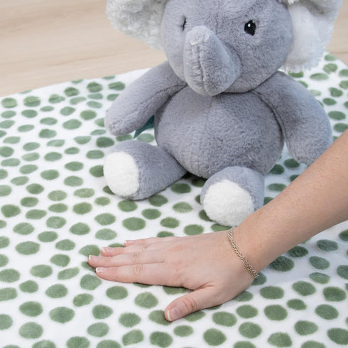 Set, The Peanutshell Blanket Gift Ellie Plush Elephant Stuffed Animal Toy for Boys, Girls, Cute Elephant Plushies