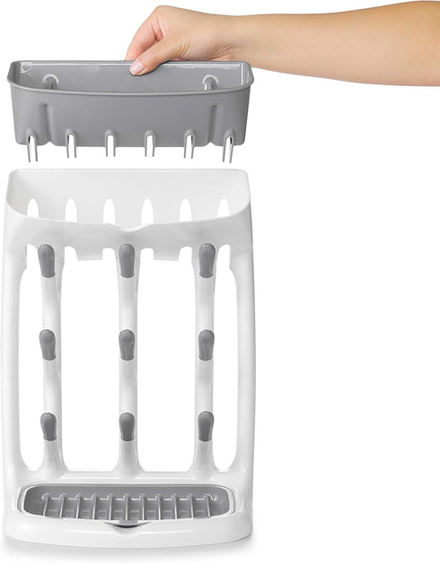 Compact OXO Tot Drying Rack for Baby Bottles
