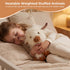 LURKOMEMO White Highland Cow Microwavable Weighted Stuffed Animals,Lavender Scented Heating Pad for Period