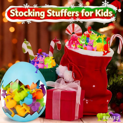 1 2 3 4 5 Toddler Suction Cup Bath Toys, Easter Basket Stuffers Animal Bath Toys for Kids Ages Mold Free Bathtub Window