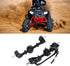 Qiilu C24 Upgrades, C24 Axle Upgrade Metal Front Rear Axle for C14 C24 C34 C44 B14 B24 1/16 RC Car Parts