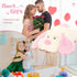 MorisMos Large Dog Stuffed Animal 31 Inch, Soft Puppy Plush Pillow for Girls Kids