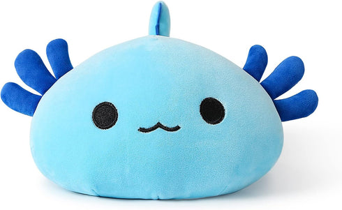 13") Onsoyours Cute Axolotl Plushie, Soft Stuffed Animal Salamander Plush Pillow, Kawaii Plush Toy for Kids (Blue