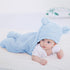 Light Blue Plush Swaddle Blanket for Newborns - Soft Nursery Essential
