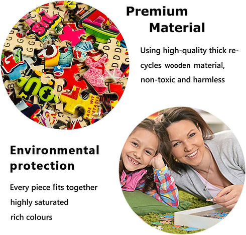 YINSHENG Jigsaw Puzzles for Adults 1000 Piece Crazy Candy, Educational Game Toys for Home Wall Decoration