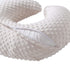 Nursing Pillow Cover, Plush Dot Breastfeeding Pillow Cases Slipcover Pillow Sham (Beige)