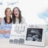Jwitao Countdown Sonogram Picture Frame, Ultrasound Photo Frame with Baby Weeks, Expecting Parents to be Pregnancy Gift