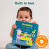 1-3, 6 Cali's Books Bedtime Musical Book for Babies and Toddlers USB-C Rechargeable, Headphone Jack, Classical
