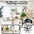 dzcctvipc Bear-2K Mode,5G Vision,24/7 Recording,2-Way -Cute Wireless-Smart Robot-Home Security - Camera,Nanny & Pet