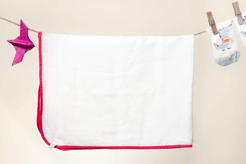 Set Set 6 6 2 2 1 JnB Jacha & Bacha Jumbo Gift for Newborns - of Nappies, Napkins, Towels, Burp Cloth, Liner - Pure
