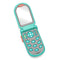 Infantino Flip and Peek Fun Phone, Bilingual with 3 English & 3 Spanish Phrases, Teal, 1 Count