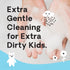Hello Bello Shampoo & Body Wash - Gentle Hypoallergenic Tear-Free Formula for Babies and Kids - Vegan and Cruelty-Free - Fragrance Free - 10 fl oz