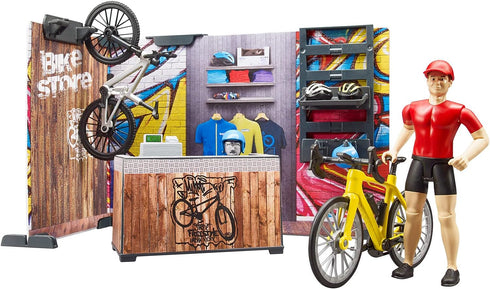 Bruder bworld 63120 Bike Shop and Service Playset