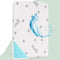 Crib Mattress Topper Pad Waterproof, Memory Foam 2-Inch Toddler Bed Mattress Fit