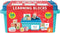 Chuckle & Roar Learning Blocks: Alphabet Blocks & Flashcards, Educational Activity for Preschoolers, Storage Bin