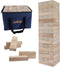 GOTHINK Giant Tumble Tower Game, Large 54pcs Wooden Blocks for Outside Yard Games, Timber Stacking Game Night Toy Gift
