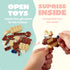 12 JOYIN Pcs Pre-Filled Easter Eggs with Cute Characters Building Blocks for Kids' Gift, Hunt, Basket Stuffers/Fillers