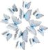 Somotersea 24Pcs 3D Butterfly Wall Decor, Removable Butterfly Decoration for Girls Room, Birthday Party Stickers, Blue