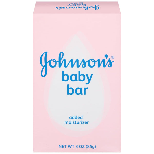 Johnson's Baby Soap Bar Gentle for Baby Bath and Skin Care, Hypoallergenic,