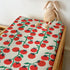 Summer 32''16'' Sweet Red Tomatoes Baby Changing Pad Covers for Boy Girl Cute Cherry Tomato Fitted Changing Table Cover