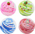 15 Pack Two-Toned Butter Slime Kit for Girls, Super Soft Non-Sticky Toy, DIY Educational Slime Toys