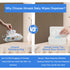 Abnaok Baby Wipes Dispenser, Wet Tissue Box with Sealing Design Lid, Wet Wipes Holder Portable, Non-Slip, Easy Open
