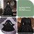 Fenteer Elegant Black Princess Lolita Dress for BJD SD Dolls