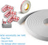 Sharp Edge 16.2ft Furniture Safety Guards, Protective Foam Cushion with 15ft Bumper and 4 Adhesive Childsafe Corners