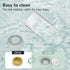 Free,4PCS (6oz,4 COMI Natural Glass Baby Bottle,Breastmilk Storage Bottle for Fridge,Wide Neck Breast Milk Container