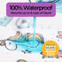 2 Pack 100% Hygge Sheets Potty Training Pee Pads for Kids, Toddlers - - Waterproof, Non Slip Bed Wetting Pad for Twin