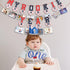 2 1st 1st Geyee Pcs Monthly Photo Baseball Birthday Banner Rookie of the Year Birthday Banner Year Picture One High
