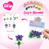 Deerher 24 Pack Prepacked Valentines Day Gifts for Kids - Valentine's Day Cards with Flower Building Blocks Crafts
