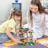 Set 504 6-12 Years7652 HSANHE Tree House Building Compatible with Friends, PCS Forest House Building Kit Birthday Gift