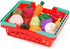 2+ Battat Play Food Toy for Kids Cooking Chef Role Play Toys Pretend Farmers Market Produce Basket Toddler Pretend
