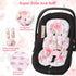 Pink Infant Support Cushion - Car Seat & Stroller Insert