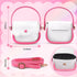 Set 3 4 5 6 7 3-5 4-5 6-8 GJZZ Play Purse for Little Girls Toys - Toddler Purse Pretend Play Makeup Toys for Year Old