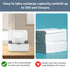 QBXMY7 2Pcs Baby Wipes Dispenser, Wipe Holder for Baby & Adult, Keeps Wet Tissue Fresh,Easy Pull Wipes Pouch