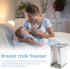 Tcwhniev 1700ml 8.1 6.5 4.7 Freeze Organizer for Breast Milk Storage Bags, Breast Milk Freezer Storage Organizer